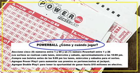 cómo se juega el powerball|Cómo jugar al Powerball .